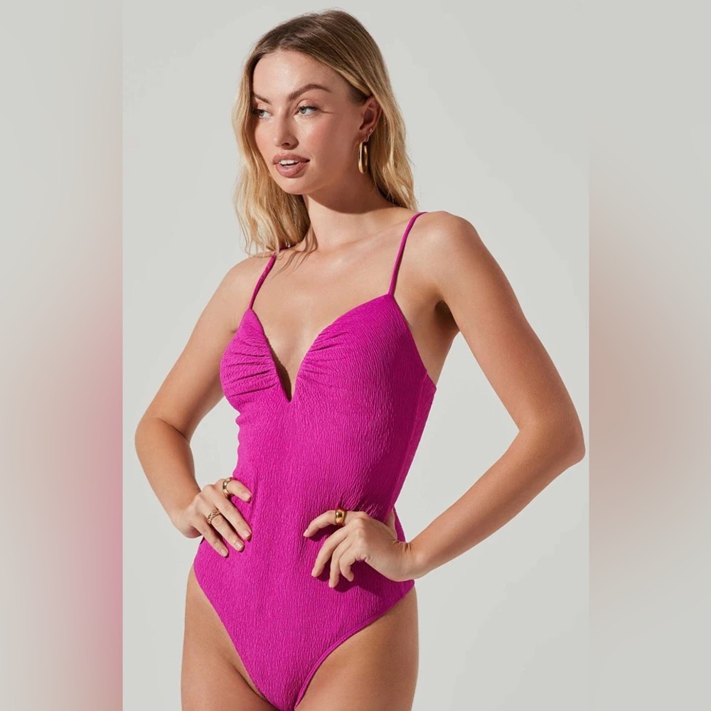 Astr Pink Bodysuit